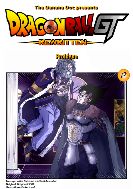 The cover of Prologue: Prince Vegeta III takes revenge on King Tsufuru XIII