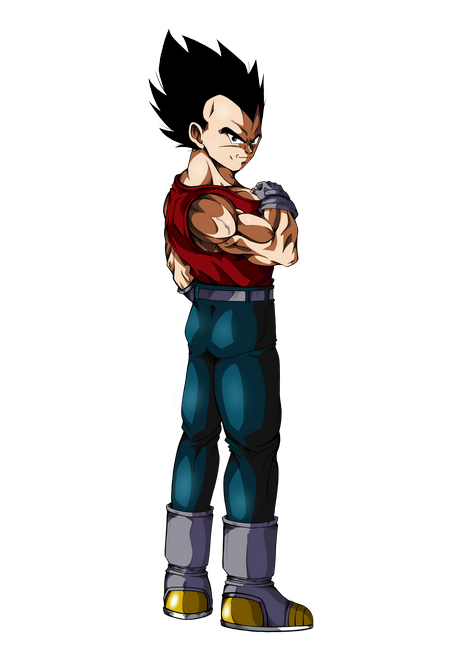 Vegeta in base form